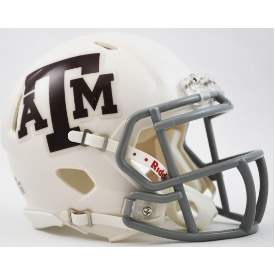 Riddell Texas A&M Aggies White Revo Speed Mini Helmet